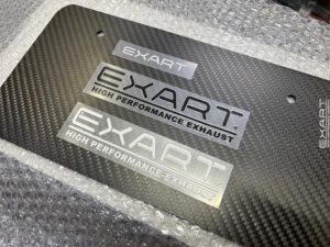 EXART ミニステッカー 70mm シルバー （4枚セット） | EXART – High