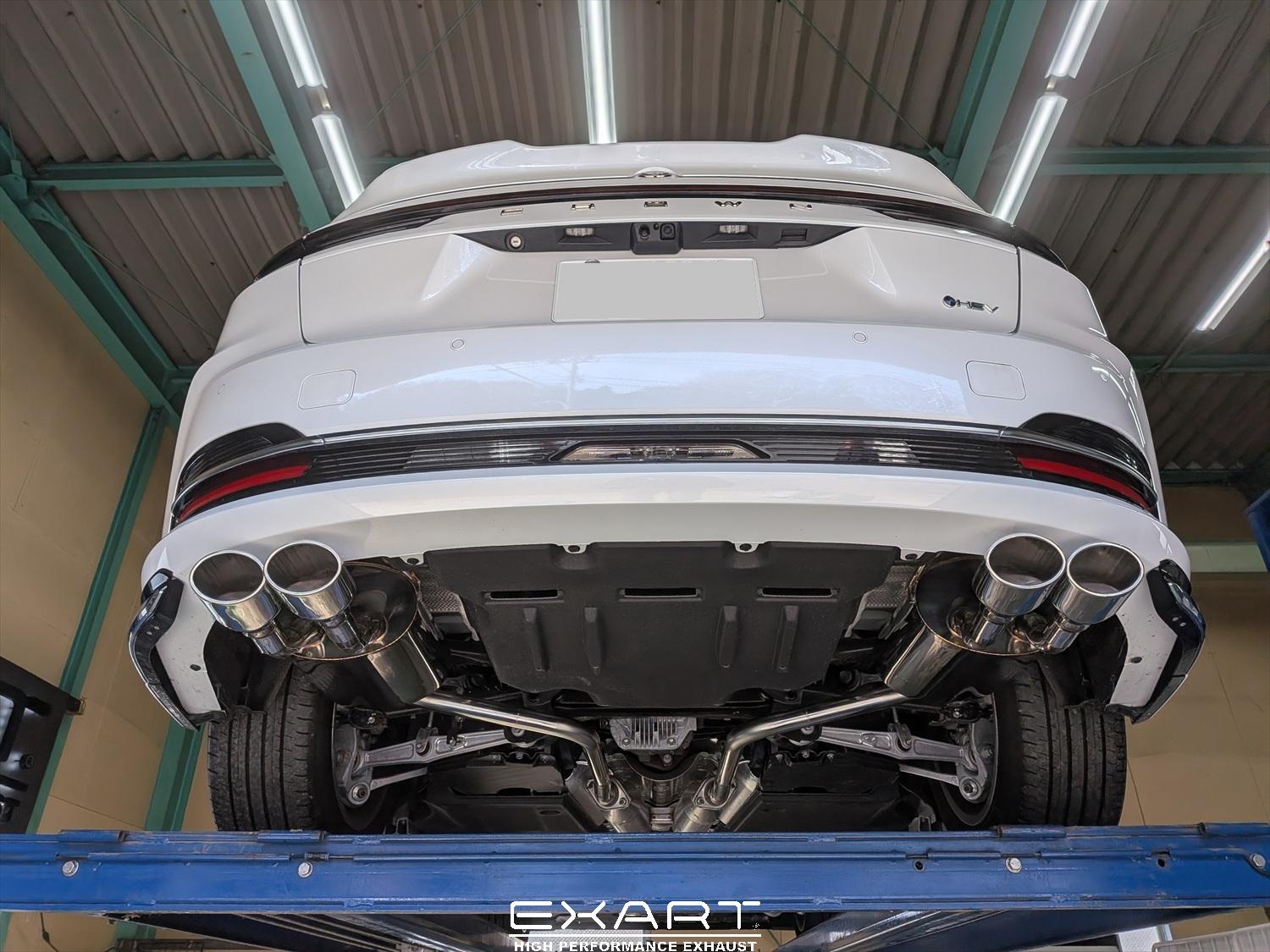 EXART ONEマフラー トヨタ クラウンセダン | EXART – High Performance