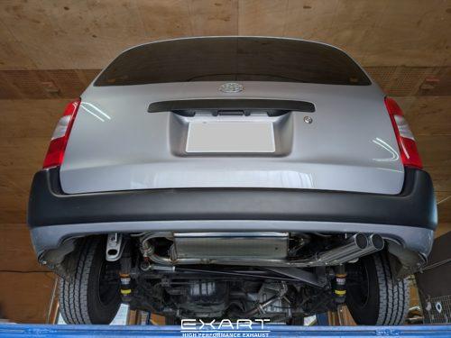 プロボックスに可変バルブマフラーをワンオフ製作 | EXART – High