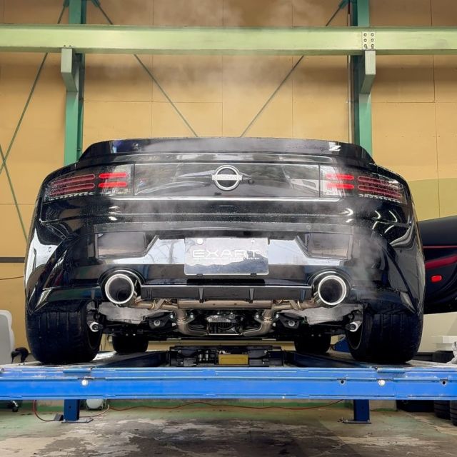 EXART iVSC Exhaust System 
for Nissan Z (RZ34)

Built with a special internal design to support 500hp+ builds.

Delivering a crisp, high-quality exhaust note with a sharp and engaging sound character, this system is designed for both performance and driving excitement.

A high-spec exhaust built to match the potential of the RZ34.

What would you choose for your RZ34: sound, power, or both?

#NissanZ #FairladyZ #RZ34 #EXART #ExhaustSystem #PerformanceExhaust #NissanPerformance #ZPerformance #JDM #SportsExhaust